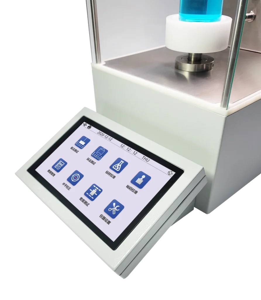 Using a 7-inch touch screen