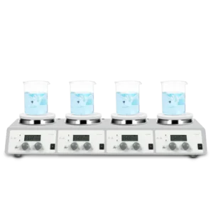 MS-H340-S4 LCD 4-Channel Digital  Hotplate Magnetic Stirrer